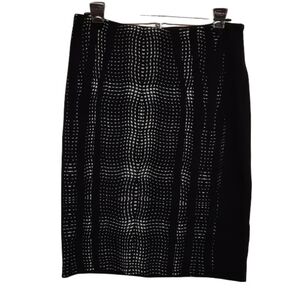 DIANE VON FURSTENBERG Black Skirt Wool | 8